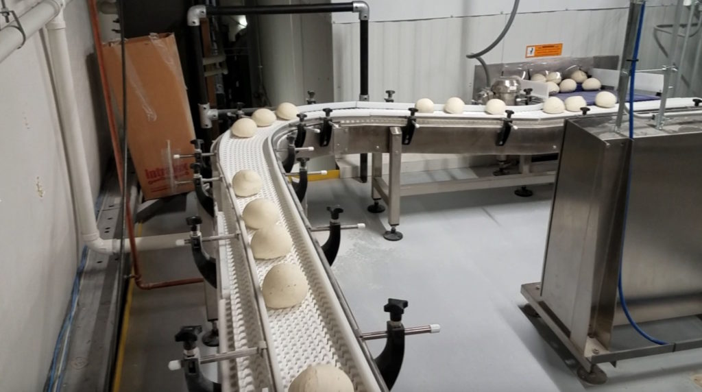 Frozen Dough Ball Handling System Wrabacon Creative Automation